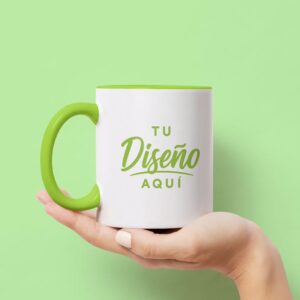 Taza verde claro