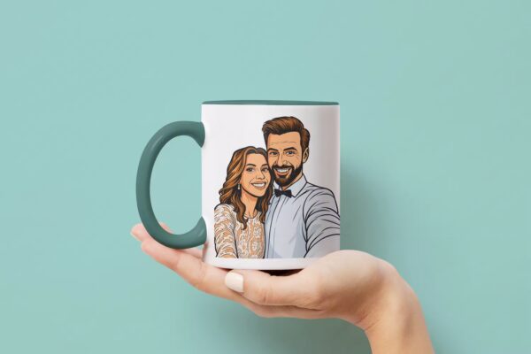 Taza con Caricatura