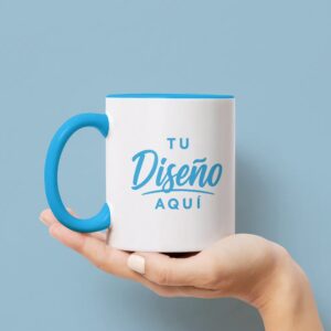 Taza azul