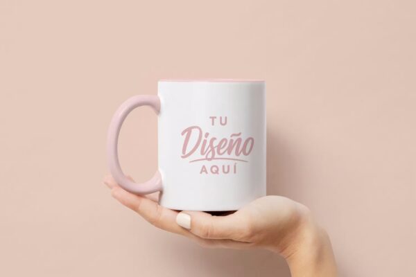 Taza rosa